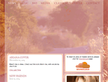 Tablet Screenshot of jessturnermusic.com